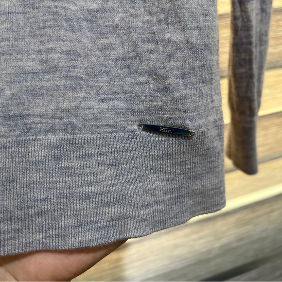 ELIE ELIE TAHARI
V-neck Wool Sweater In Grey size S - Picture 2 of 7